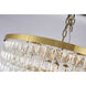 Canada 27 Light 32 inch Gold Chandelier Ceiling Light