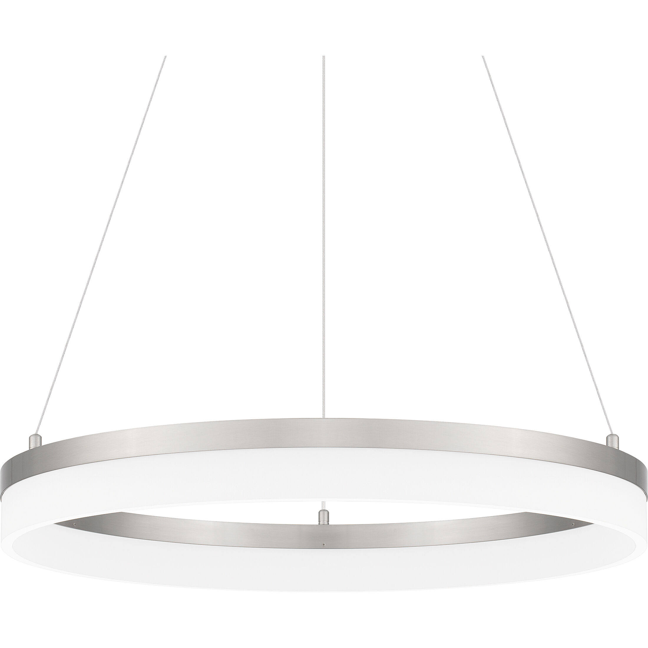 Cohen 23.5 inch Brushed Nickel Pendant Ceiling Light