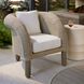 Fielder Pearl and Dune with Wheat Outdoor Lounge Chair