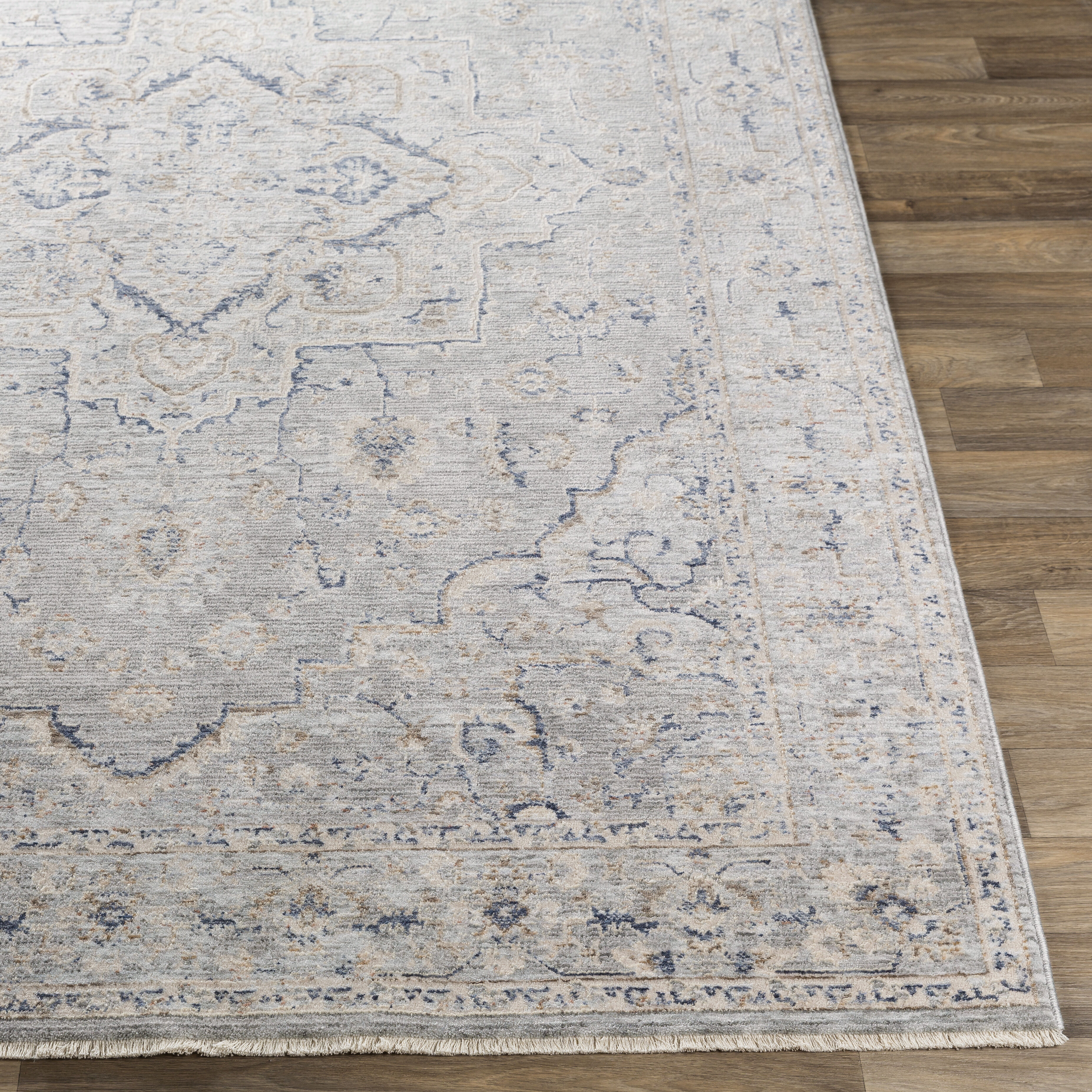 Palazzo 98 X 60 inch Taupe Rug in 5 x 8, Rectangle