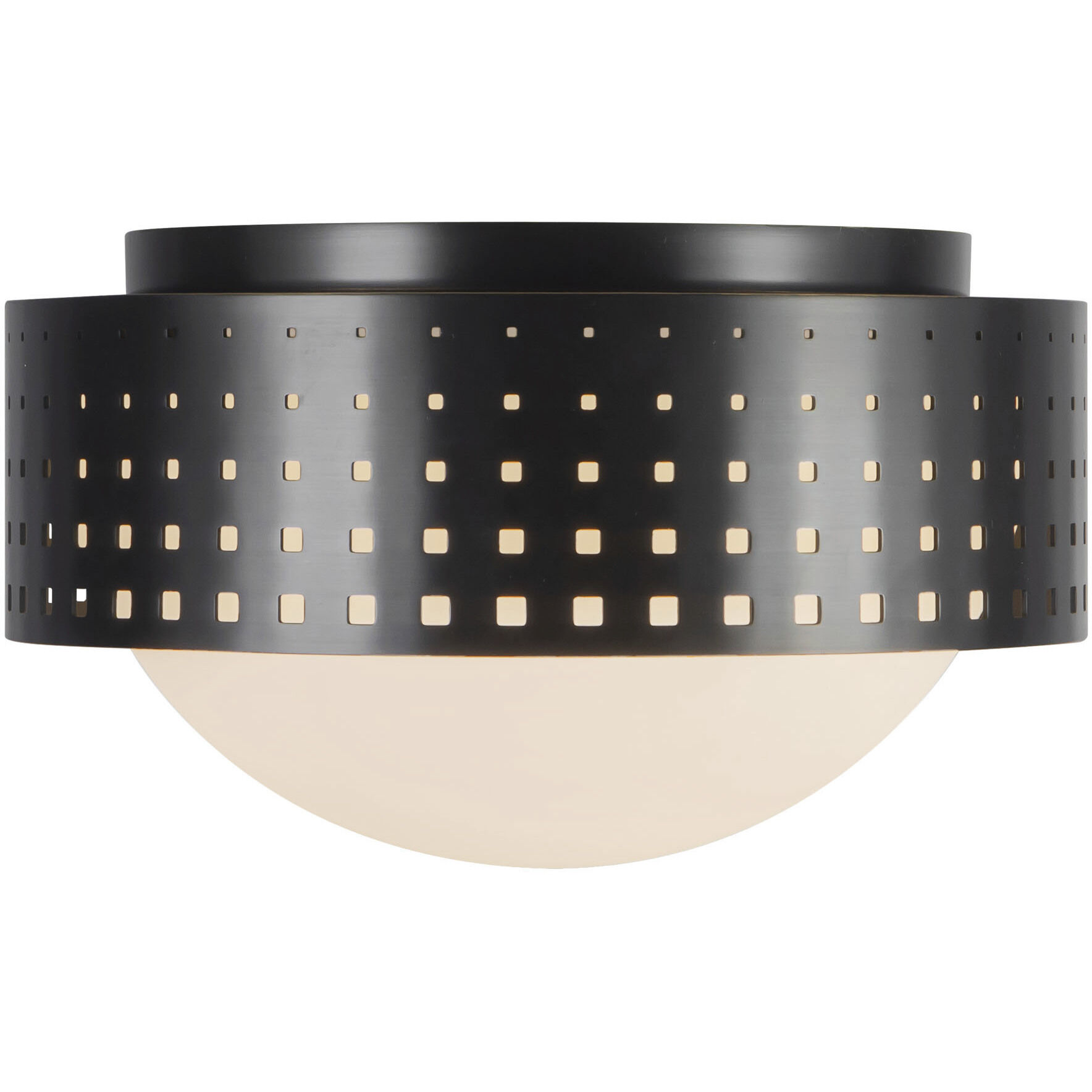 Astoria 2 Light 10 inch Urban Bronze Flush Mount Ceiling Light