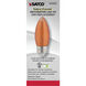 Lumos LED C11 Medium E26 2 watt 120V 2100K Light Bulb