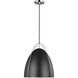 Sean Lavin Norman 1 Light 13.38 inch Chrome Pendant Ceiling Light