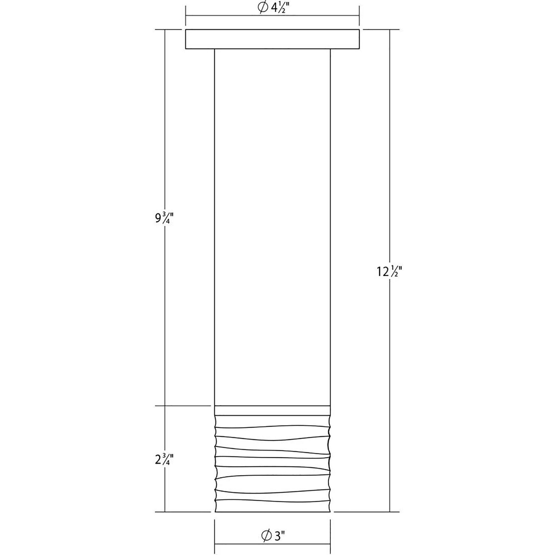 ALC LED 3 inch Polished Chrome Pendant Ceiling Light