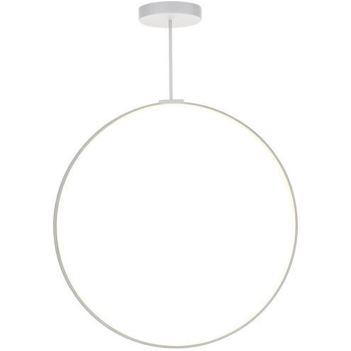 Cirque LED 36 inch White Pendant Ceiling Light