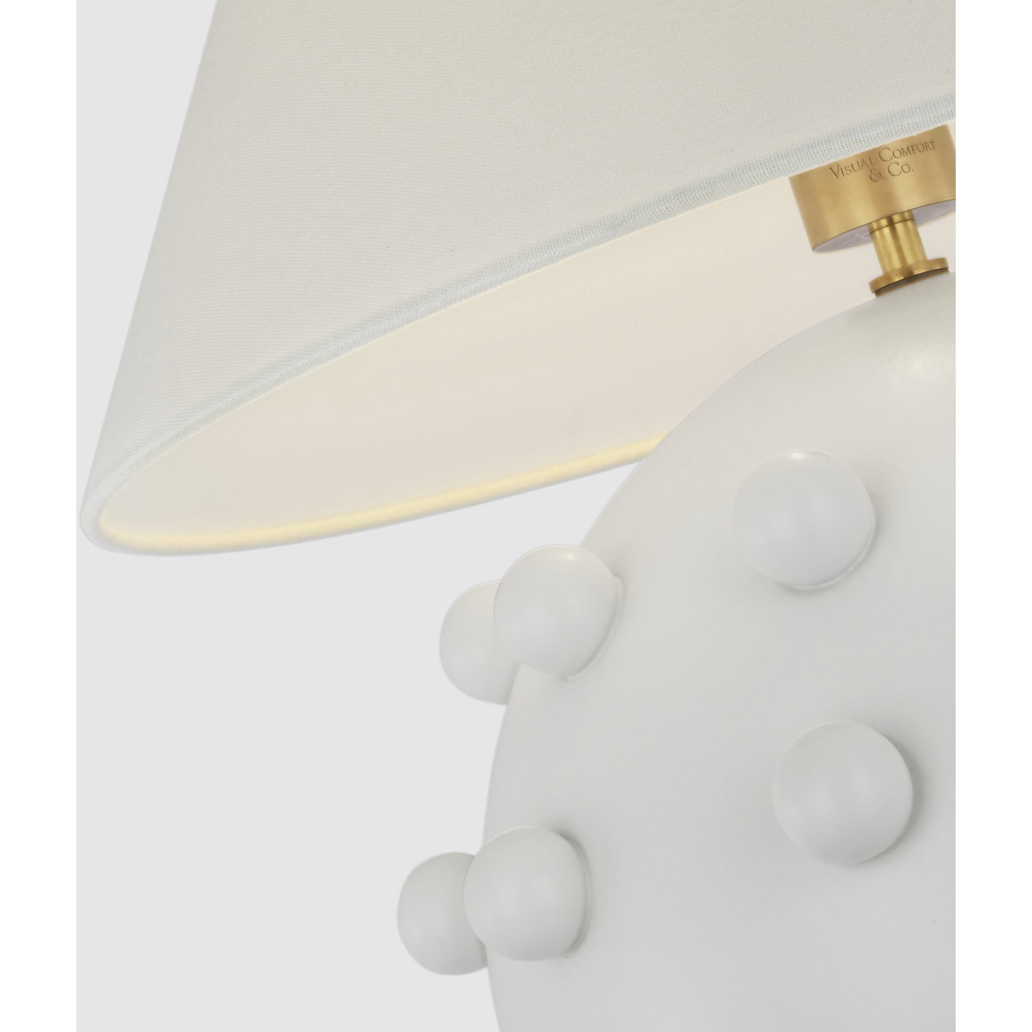 White orb table lamp 2025