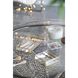 Anita Clear and Gold Tray