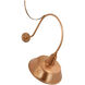 Thomas O'Brien Academy Barn Light LED 39.5 inch Soft Copper Anchored Larrabee Barn Light in 16" Soft Copper Bowers Shade