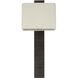 Anne-Marie Barton Fumar Tail Sconce Wall Light in Ridged Carbon