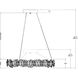 English Oak 1 Light 32.5 inch Gold Leaf Chandelier Ceiling Light
