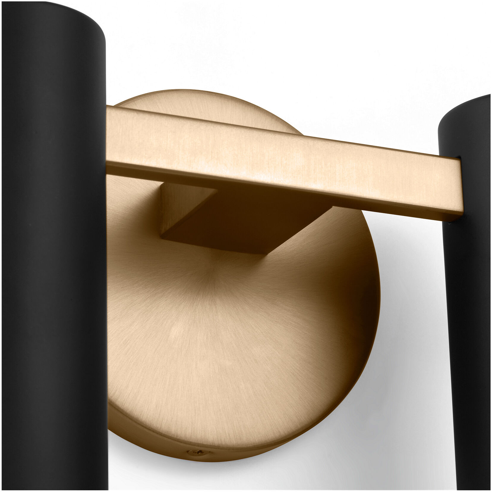 Zentro LED 24 inch Satin Brass Vanity Light Wall Light