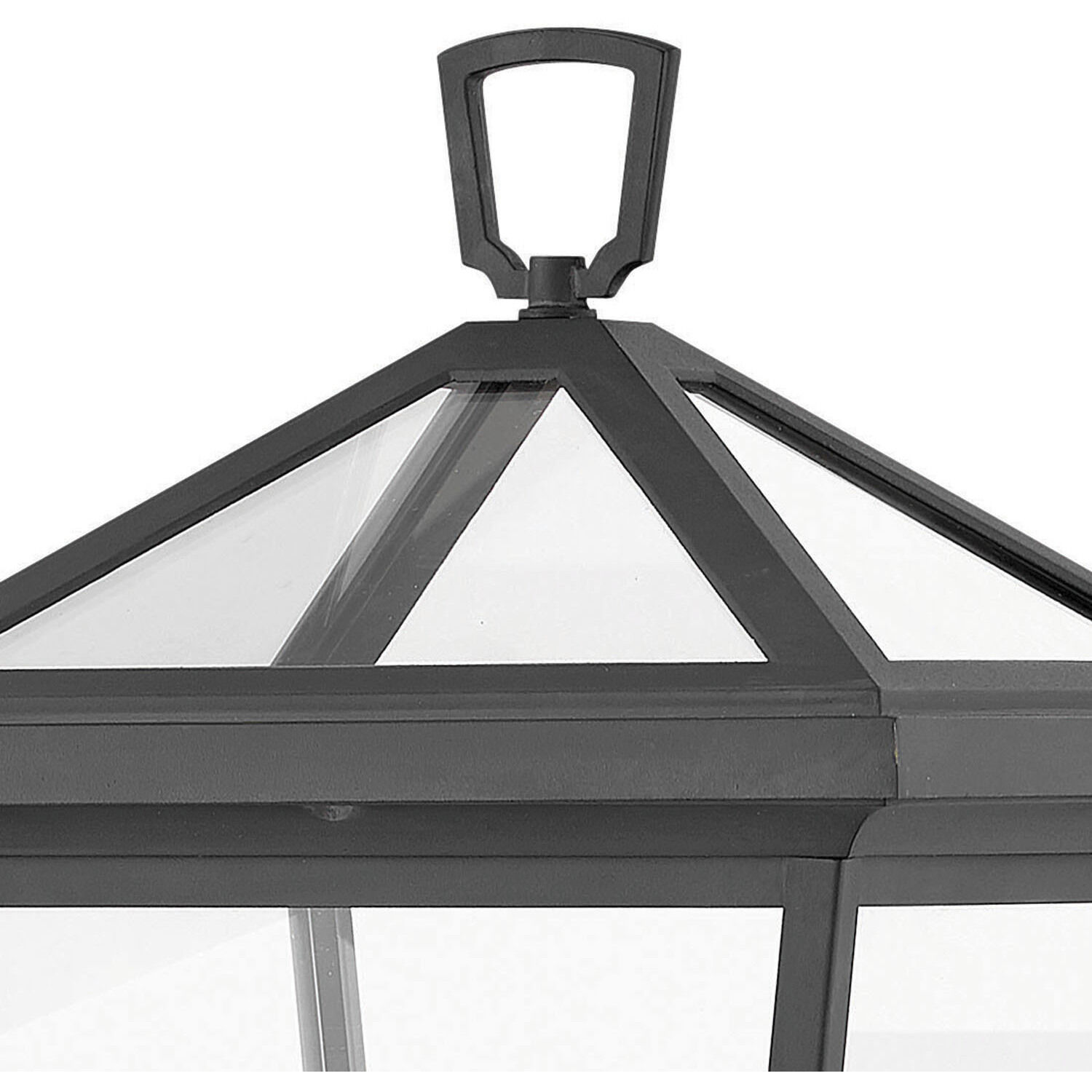 Estate Series Alford Place LED 20 inch Museum Black Outdoor Post Mount Lantern