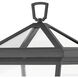 Estate Series Alford Place LED 20 inch Museum Black Outdoor Post Mount Lantern