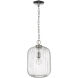 Cabot 1 Light 10 inch Polished Nickel Pendant Ceiling Light