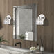 Rotterdam 1 Light 7 inch Polished Nickel Crystal Single Sconce Wall Light