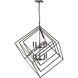 Euclid 10 Light 41.5 inch Matte Black Chandelier Ceiling Light