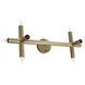 Salome 8 Light 25 inch Antique Brass Sconce Wall Light