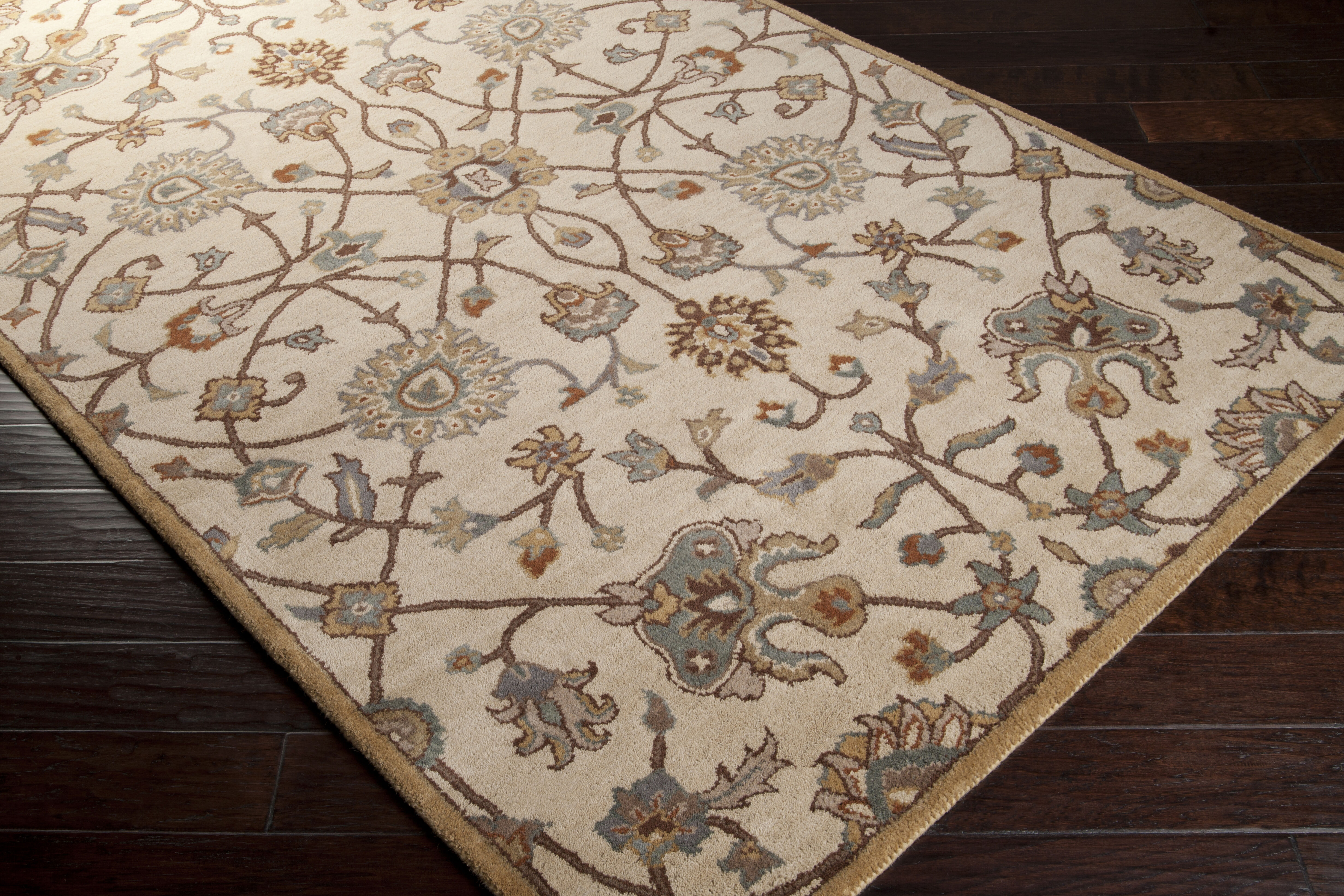 Caesar 117 X 117 inch Tan Rug in 10 Ft Square, Square