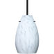 Pera 9 LED Black Stem Pendant Ceiling Light