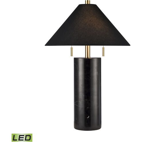 Blythe 26 inch 9 watt Black Table Lamp Portable Light