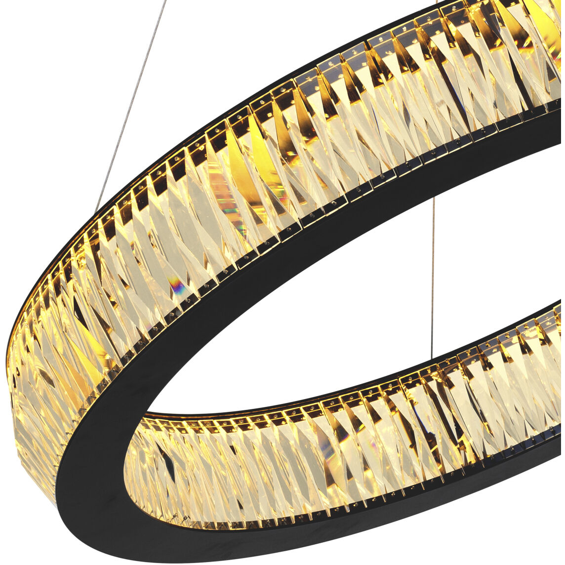 Vancouver 35.83 inch Black Chandelier Ceiling Light