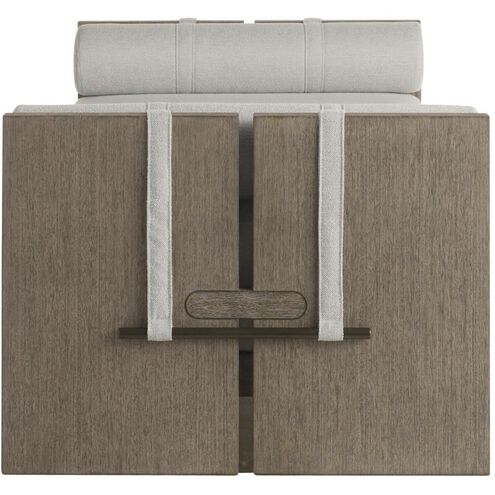 Dominic Porpoise and Willow with Aged Bronze Outdoor Daybed