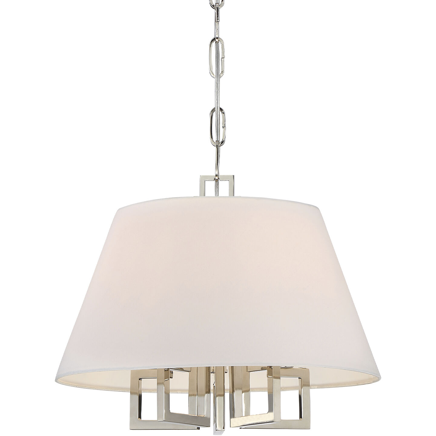 Westwood 5 Light 16 inch Polished Nickel Chandelier Ceiling Light