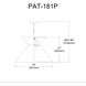 Patricia 1 Light 18 inch Black Pendant Ceiling Light
