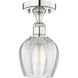 Norfolk 1 Light 5.75 inch Polished Nickel Semi-Flush Mount Ceiling Light