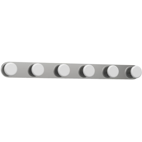 Rezz LED 27.56 inch Brushed Nickel Bath Vanity Light Wall Light