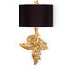Wildwood 1 Light 11 inch Gold Leaf Sconce Wall Light