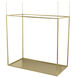 Anita 47.2 inch Gold Shelves