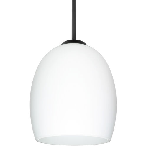 Lucia 1 Light Black Cord Pendant Ceiling Light