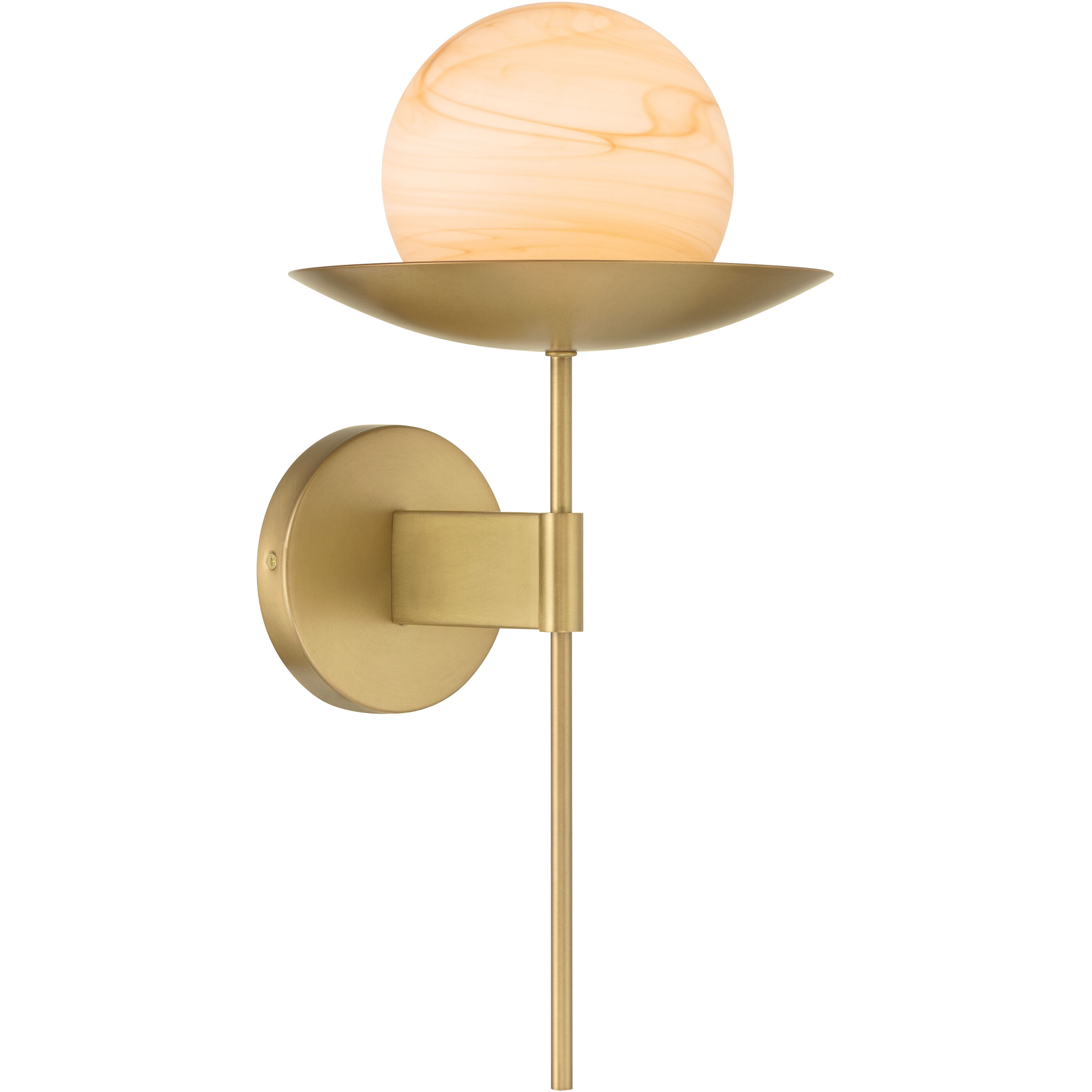 Olenne 1 Light 9 inch Legacy Brass Wall Sconce Wall Light