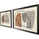 Bold Blends Multi and Black and Brown and Orange Framed Art
