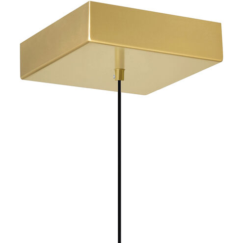 Lava LED 6 inch Brass Mini Pendant Ceiling Light