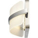 Curvato LED 25.5 inch Polished Chrome Vanity Light Wall Light
