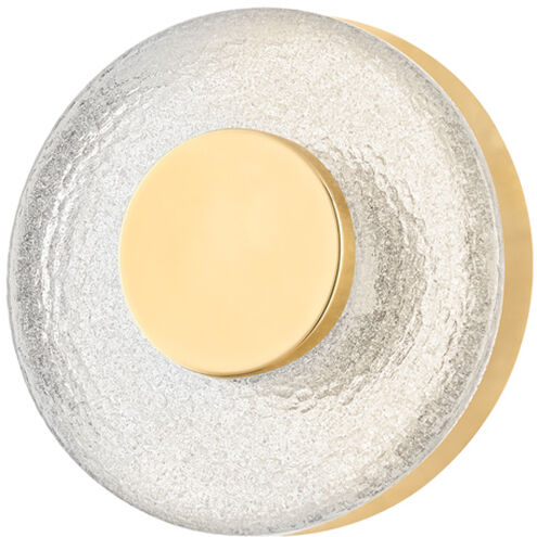 Pearl LED 6 inch Vintage Brass ADA Wall Sconce Wall Light
