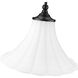 Fleur 1 Light 16 inch Matte Black Pendant Ceiling Light
