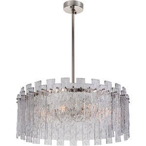 Isling 8 Light 28 inch Polished Nickel Pendant Ceiling Light