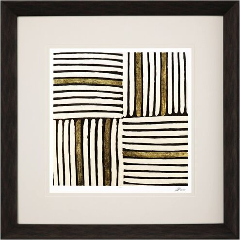 Abstract Collection Brown Framed Art