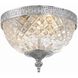 Radley 2 Light 8 inch Polished Chrome Flush Ceiling Light