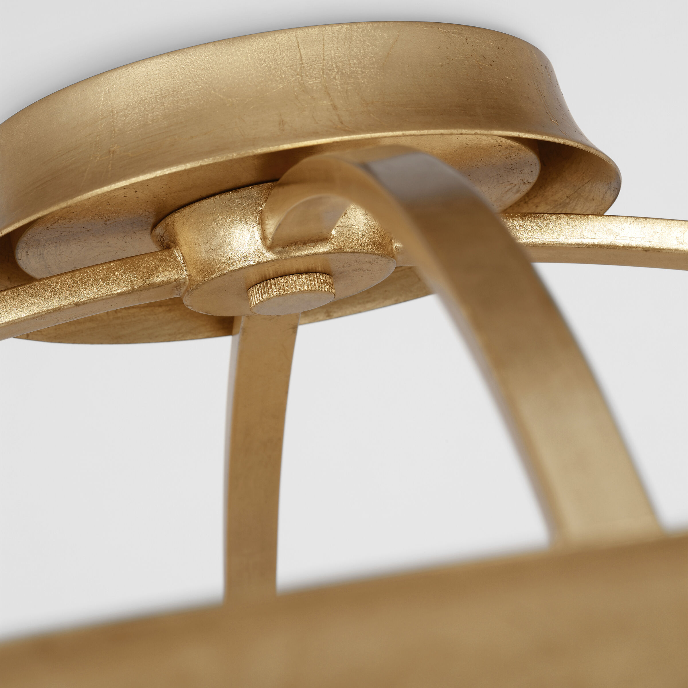 Thomas O'Brien Garland LED 30 inch Gild Dual Lit Ring Flush Mount Ceiling Light