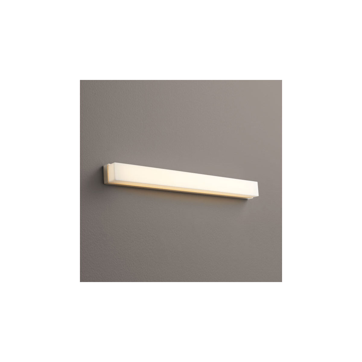 Adagio 1 Light 27 inch Satin Nickel Vanity Light Wall Light