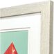 Happy Fruit Multi and Blue and Yellow and Red Framed Art