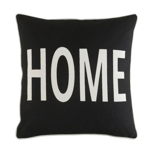 Glyph 18 X 18 inch Black Pillow Kit, Square