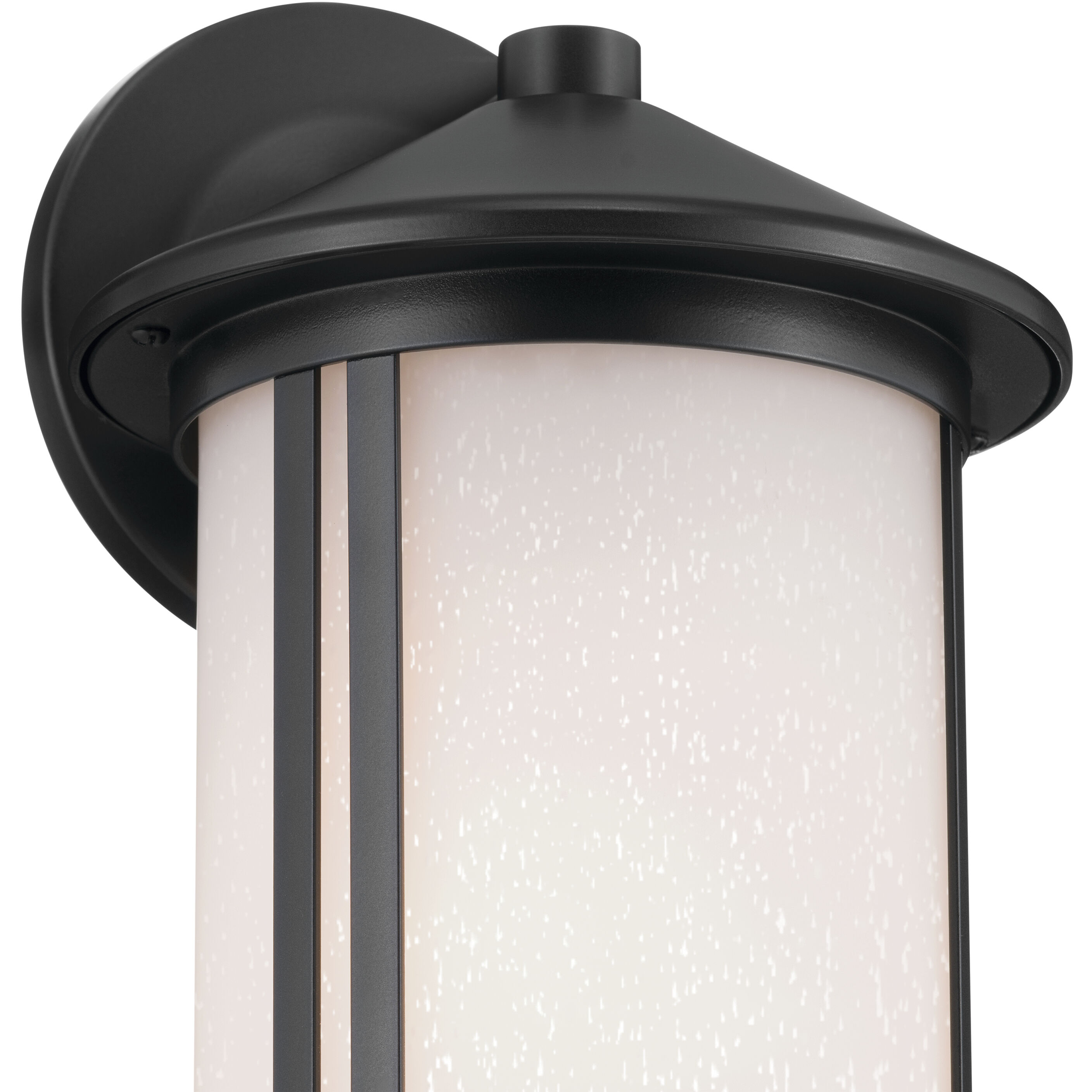 Lombard 1 Light 12.75 inch Black Outdoor Wall Sconce, Medium
