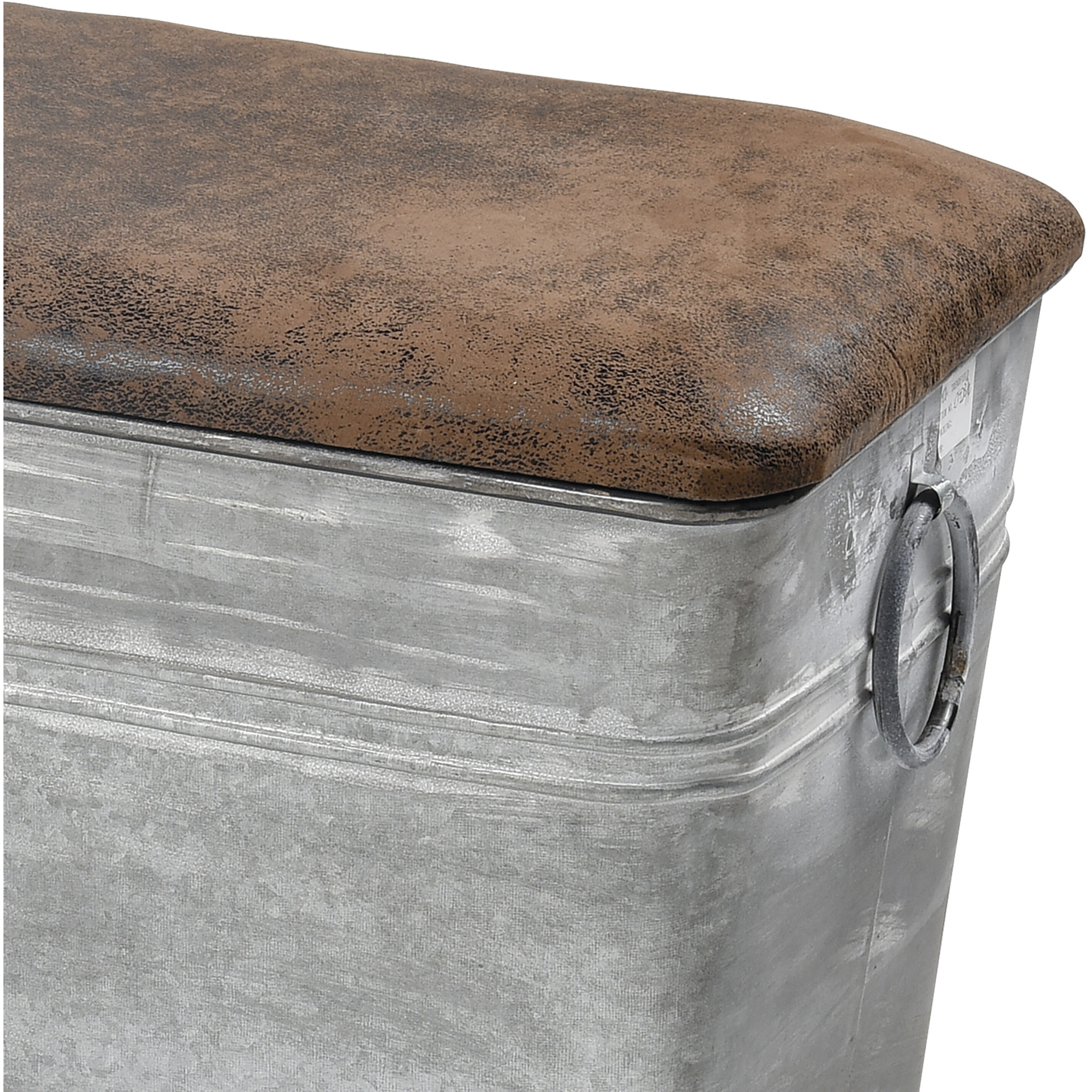 Norfolk Galvanized with Natural Bench