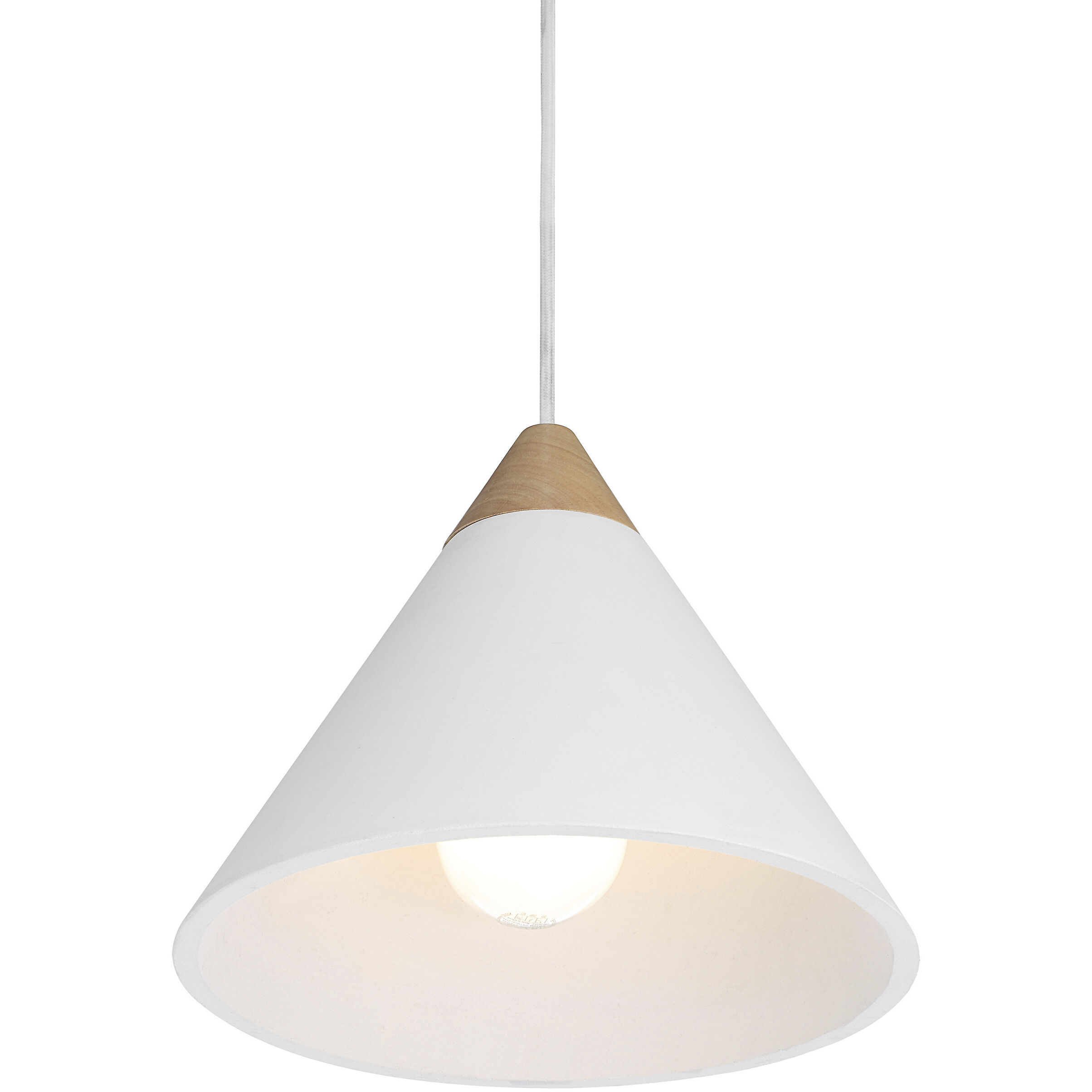 Daya LED 12 inch White Pendant Ceiling Light
