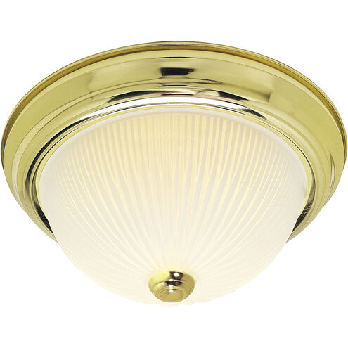 Brentwood 2 Light 11 inch Polished Brass Flush Mount Ceiling Light